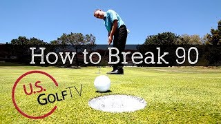 BREAK 90 GOLF - The 5 Best Golf Tips for How to Break 90 (COURSE MANAGEMENT)