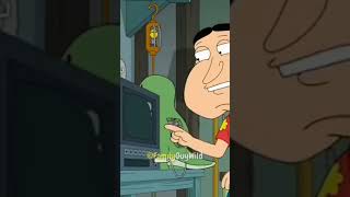 Family Guy Quagmire unintentionally shows his sex videos to Peter joe