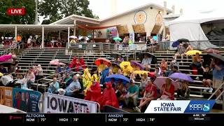 KCCI s live newscast from the Iowa State Fair on Friday Aug 14 2026