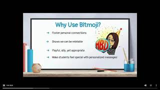 Teaching With Bitmoji.SimpleK12 Presentation