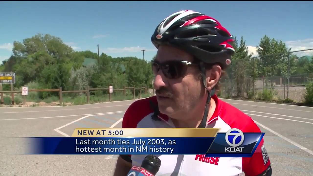 Record-breaking July heat blankets New Mexico