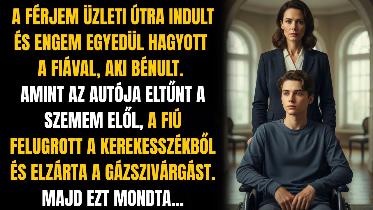AMINT A FÉRJEM ELUTAZOTT, A BÉNULT MOSTOHAFIAM FELUGROTT A KEREKESSZÉKBŐL, ÉS EZT MONDTA...