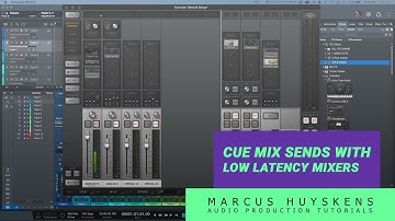 Managing Cue Mixes with Low Latency Monitoring Software Mixers