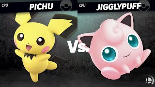 Super Smash Bros. Ultimate - Pichu VS Jigglypuff