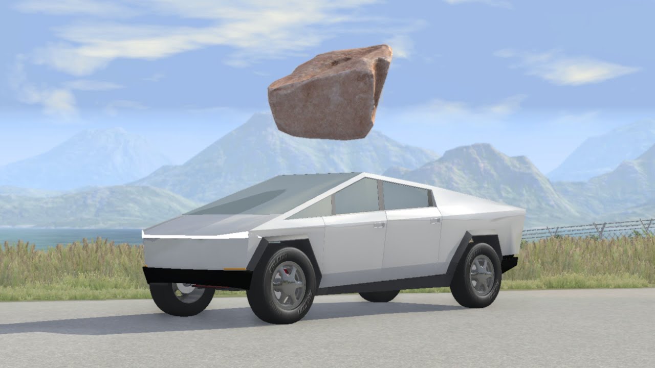 Thorough Testing Of The Tesla Cybertruck Beamng Drive