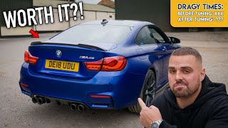 How Much Difference Did A Stage 1 Tune Make?! (BMW M4 CS) DRAGY