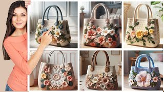 🌈👜 Chic Knitting SPRING  Bag IDEAS You'll Adore!