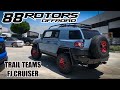 TOYOTA FJ CRUISER TRAIL TEAMS ULTIMATE HERITAGE BLUE, KINGS LIFT, FUEL COVERT