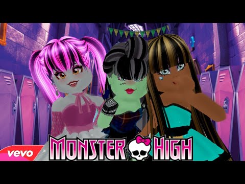 Monster High Fright Song Music Video Roblox Royale High Youtube - frankie monster high roblox royale high