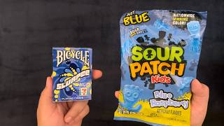 Blue Raspberry Sour Patch Kids ~ Candy 'n' Solitaire ~ ASMR Solitaire #653 screenshot 3