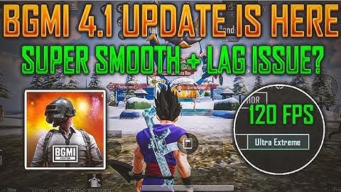 Bgmi Lag & Heat Problem Fixed 🔥 Bgmi 4.1 Update Lag Fix | Bgmi crash  Problem fix 