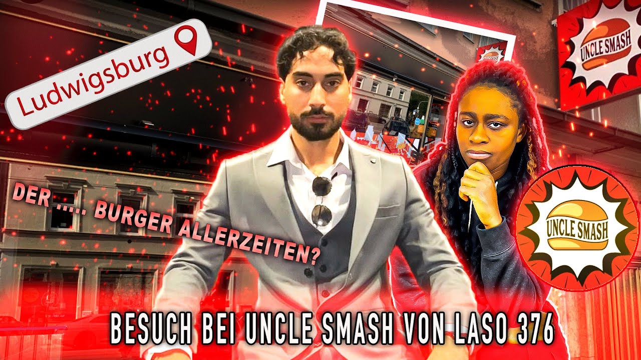 Das passiert wenn du das erste Mal einen Smashburgrt bei Uncle Smash isst!
