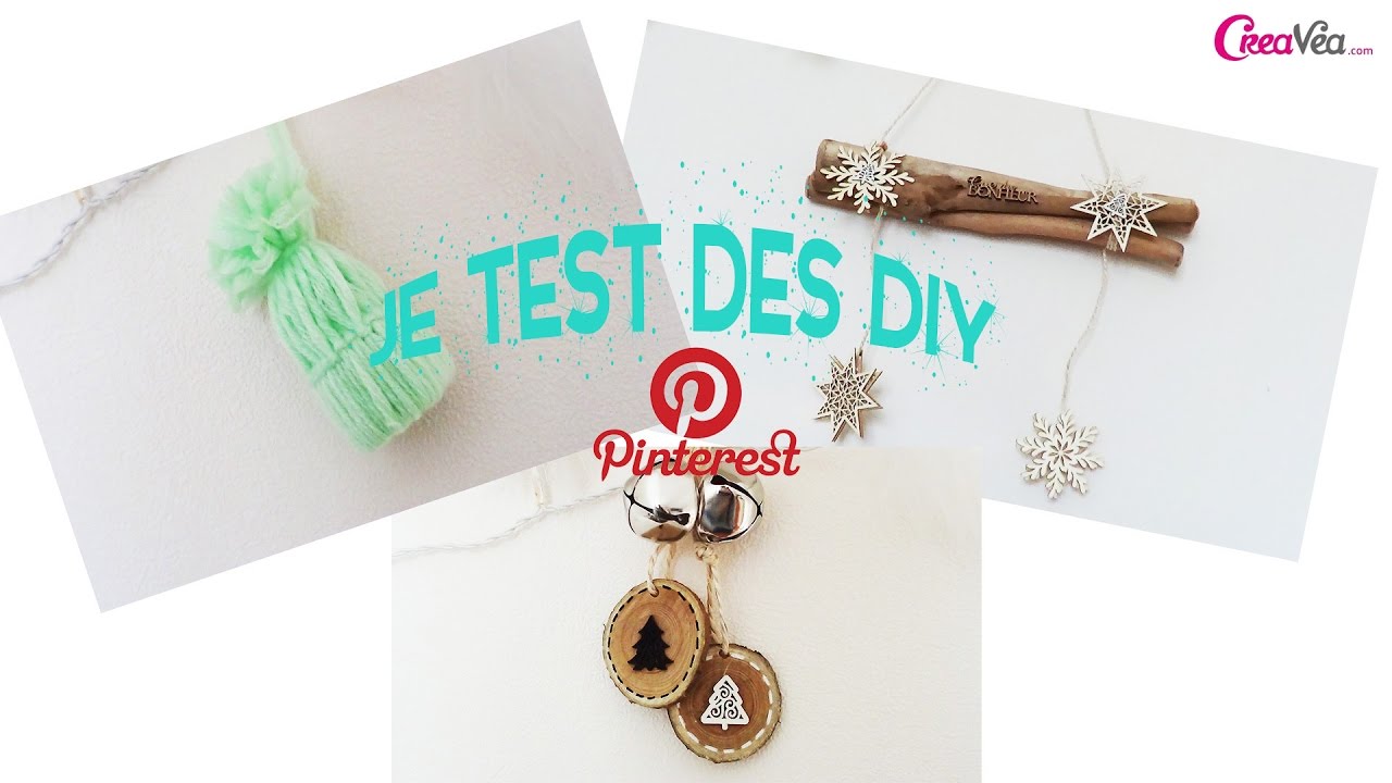 JE TESTE DES DIY PINTEREST / Collab. Creavea.com diya tailors