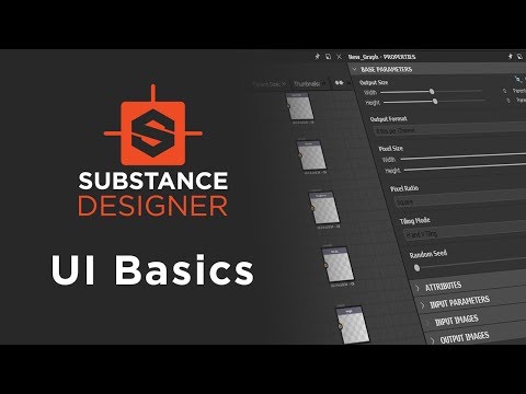 Substance Designer UI Basics: Introduction