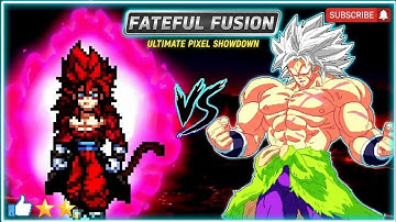 Xeno Vegito SSJ4 V3 OP VS Broly MUI V2 OP in Jump Force Mugen