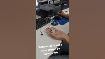 Projeto IoT : Sistema de alarme com sensor de movimento PIR e Buzzer utilizando Arduino