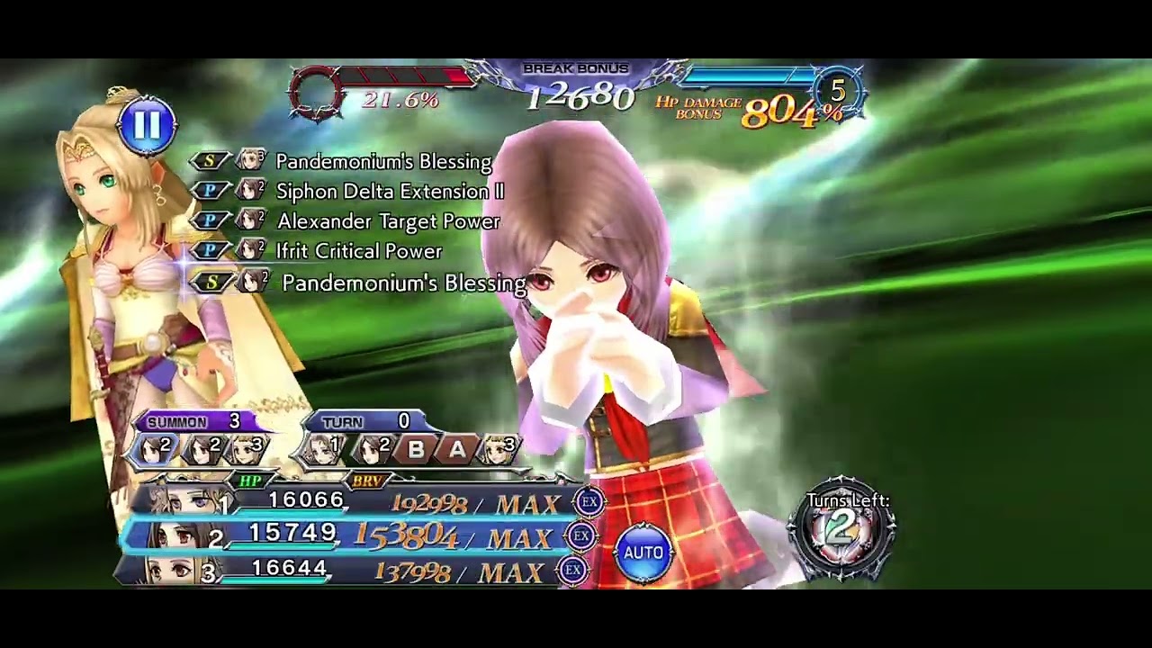 DFFOO [GL] Mission Quest V Shinryu (No BT+) 0 TURNS