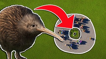 De kleinste dierentuin ooit bouwen (bel alsjeblieft niet PETA)