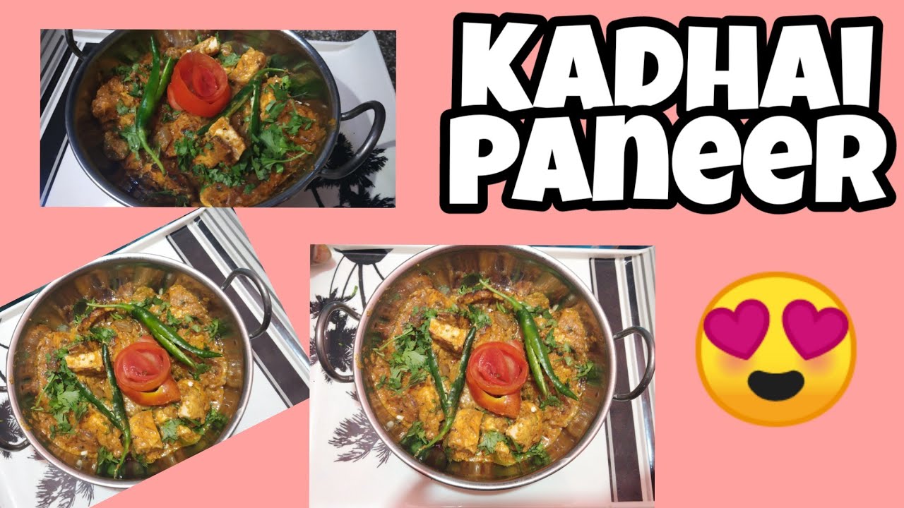 Kadhai Paneer Recipe By Aaliya Yasmin YouTube