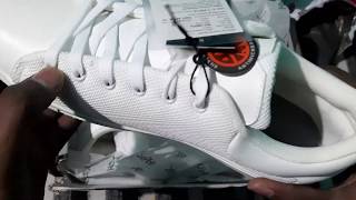 HRX white sneaker unboxing & first look