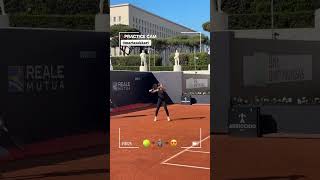 Celebrity Maria Sakkari Practice In Rome 2025 #sakkari #ibi25 #wta1000 #tennis Wealth