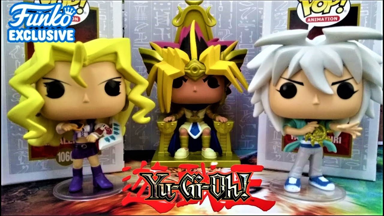 Funko Pop Yami Bakura #1061 - Pharaoh Atem #1059 - Mai Valentine