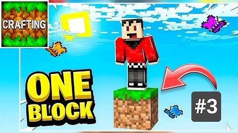 [Crafting and building/Minecraft] One block survival (part 3)