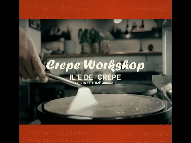 Crepe / Pancake Workshop – Online Cooking Class for Adults