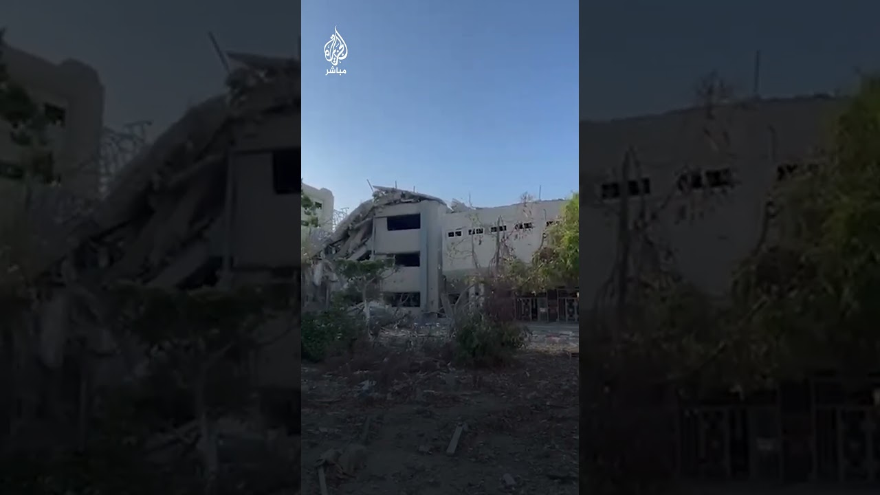 مشاهد لحجم الدمار في الجامعة الإسلامية وجامعة الأزهر بغزة