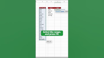 Thumbnail of Count Distinct Values in 10 Seconds Using Excel! 💪🏼 #excel