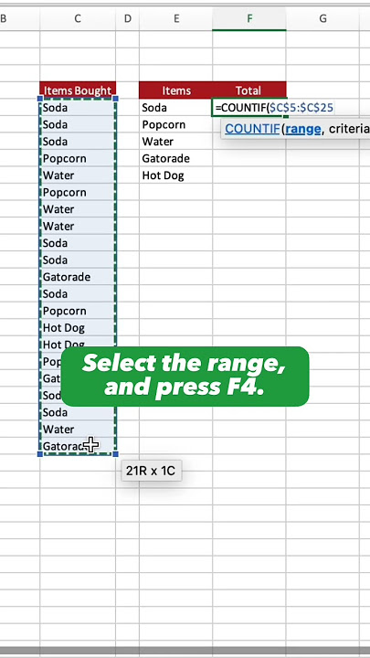 Count Distinct Values in 10 Seconds Using Excel! 💪🏼 #excel