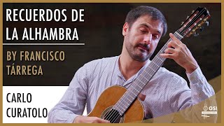 Francisco Tárrega's "Recuerdos de la Alhambra" played by Carlo Curatolo on a 2023 Gerardo Centonze