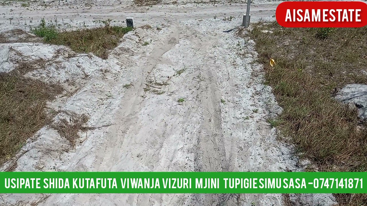 VIWANJA VYA KUWEKEZA MJINI VINAPATIKANA KWA TSH. 1,600,000/= TU[Bei nafuu]