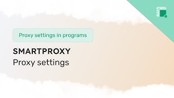Setting up a proxy in Smartproxy Extension