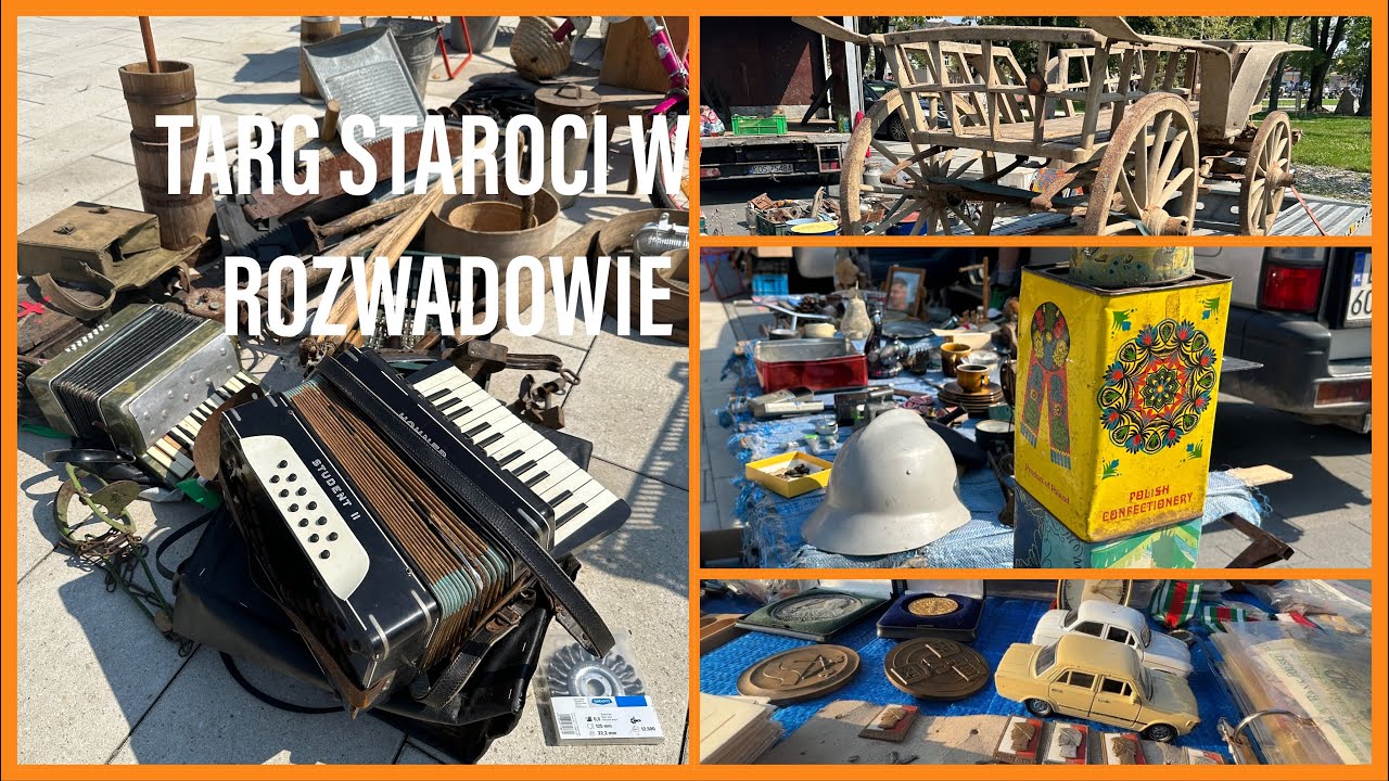 Targ staroci w Rozwadowie. Pierwszy handel starociami i antykami na giełdzie.@junkforfun9686