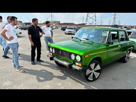 Sumqayıt Maşın Bazarında Hərkəsi Heyran Buraxan VAZ 2106 Tuning