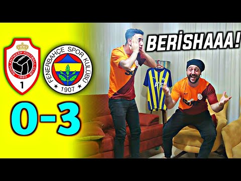 FANATİK GALATASARAYLILAR FENERBAHÇE MAÇINI İZLERSE (ANTWERP 0-3 FENERBAHÇE)