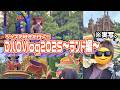 【DハロVlog 2025】ディズニーランドで友達とパレードやアトラクションを楽しむ1日🎃【雨の日インパ☔】