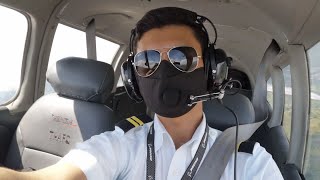 Volando el Piper PA28 Cherokee | Prácticas en el patrón de tránsito.