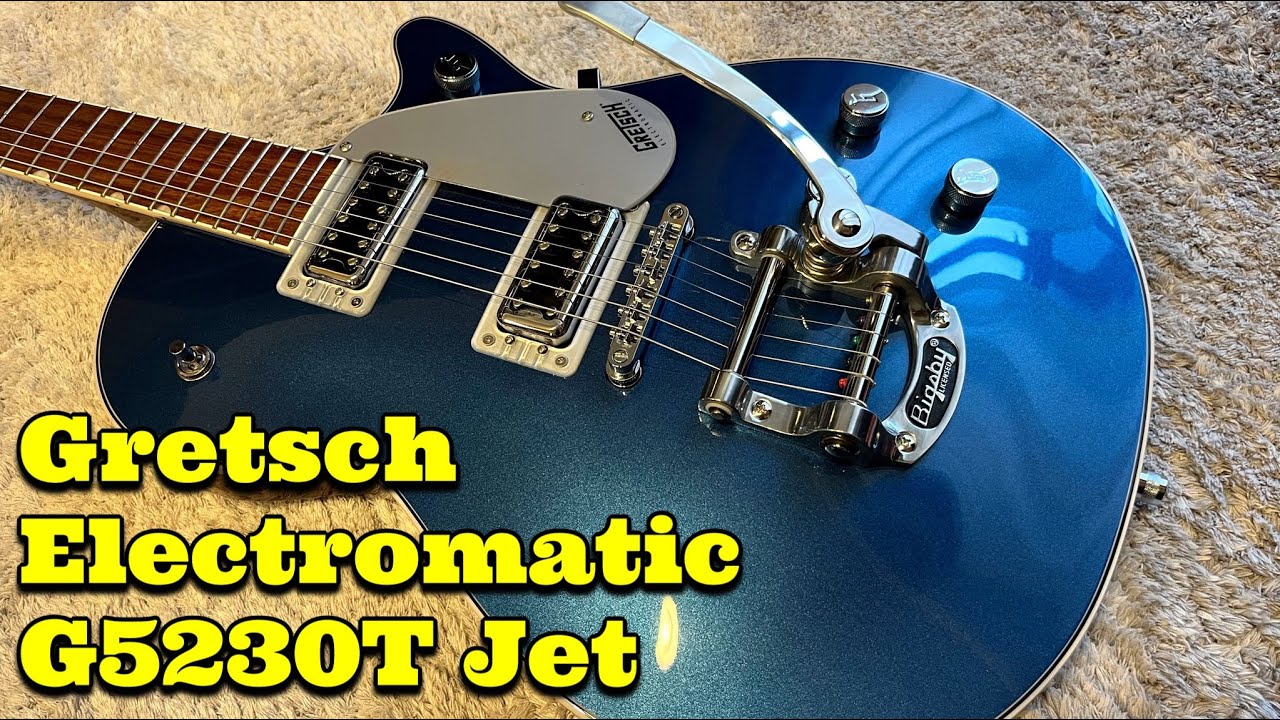 Gretsch by Electromatic G5230TJet FT Single-Cut with Bigsbyの内部公開とサウンドチェック