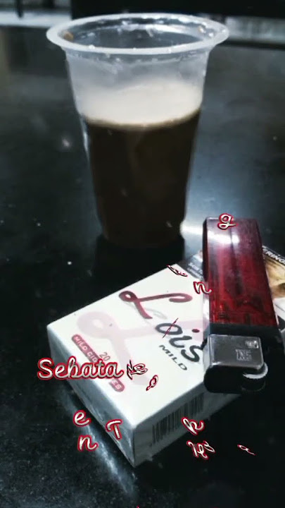 filosofi kopi dan rokok#suasana bikin tenang