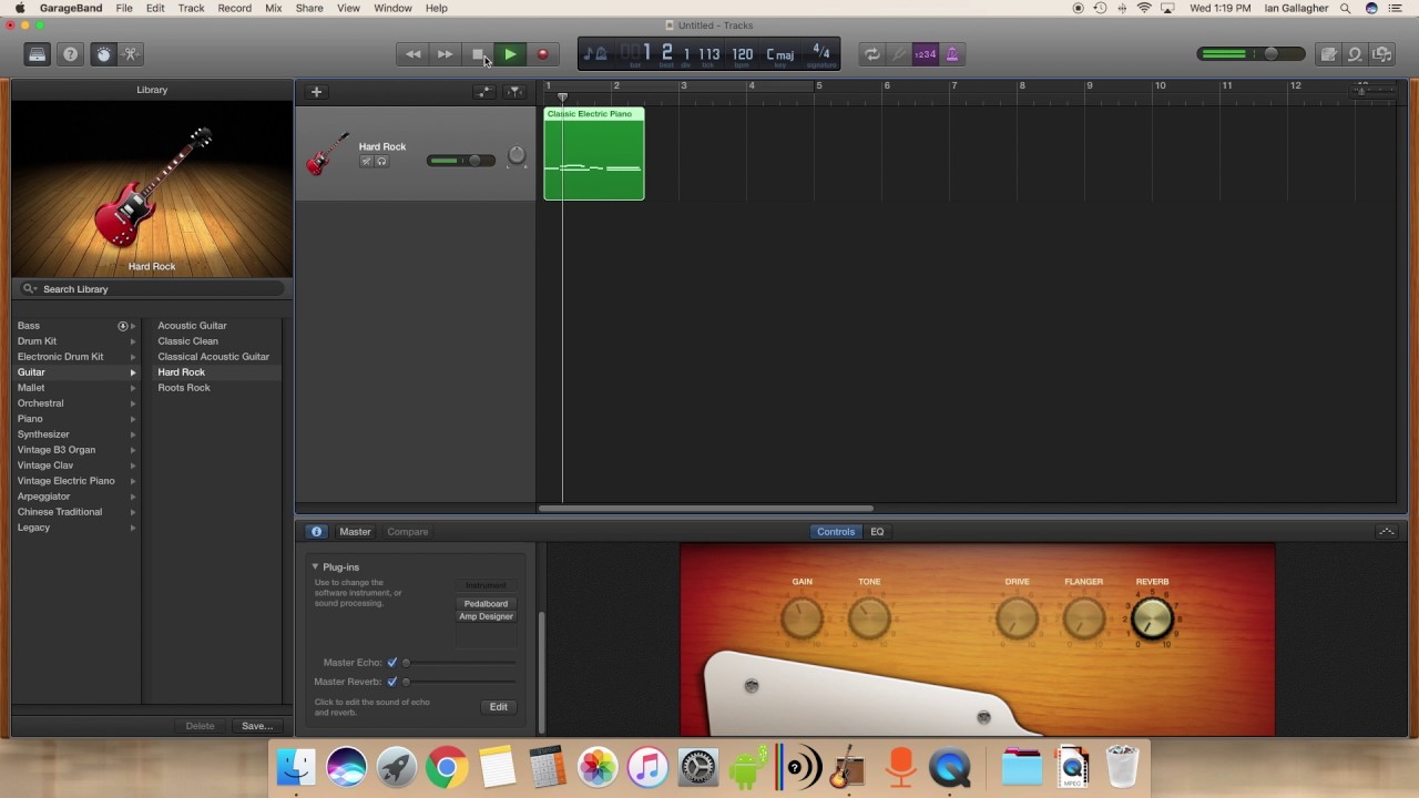 Garageband 2 Adding or Adjusting Effects YouTube