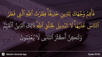 سوره روم، آیه 30