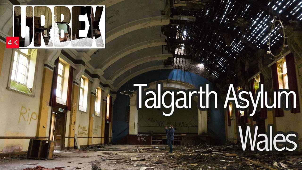 Talgarth Asylum Urbex - April 2017 - 4K Slideshow