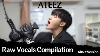 Ateez Raw Vocals Compilation - Short Version