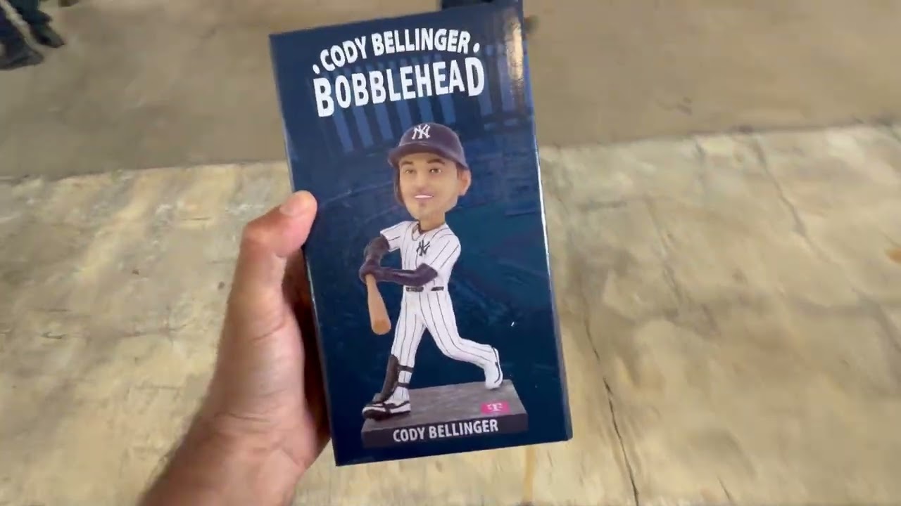 The Craziness Inside Yankee Stadium for Cody Bellinger Bobblehead