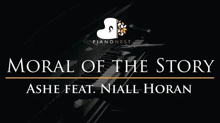 Ashe - Moral of the Story feat. Niall Horan - Piano Karaoke Instrumental Cover with Lyrics