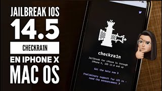 JAILBREAK IOS 14.5 IPHONE 6s - X CHECKRA1N CON MAC | MUY FACIL
