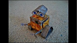 Paper Model of Wall-E from the Movie Wall-E