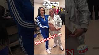 GloRilla Showed up at BroRilla Baby Shower 😱 #brorilla #glorilla #babyshower #rapper